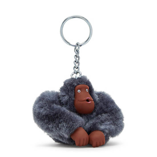 Accesorios Kipling Sven Monkey Keychain Grises | MX 1994YX